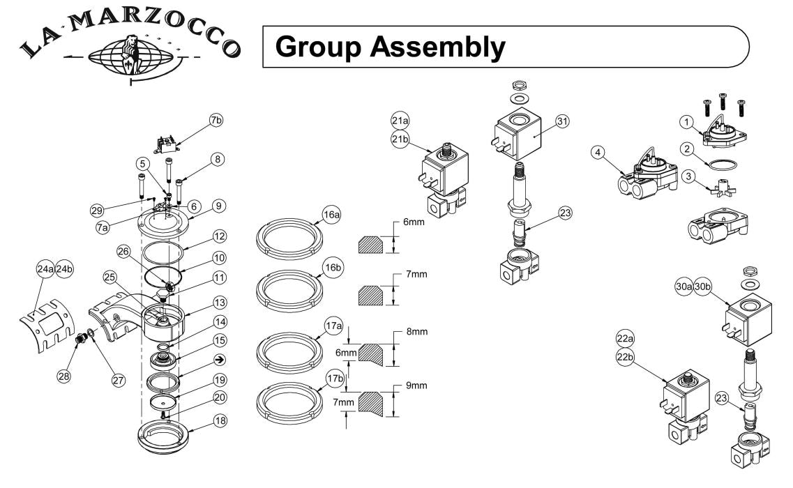 La marzocco parts hotsell