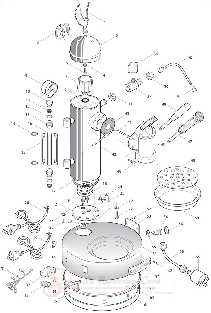 Drawing A Microcasa Leva Stefano s Espresso Care