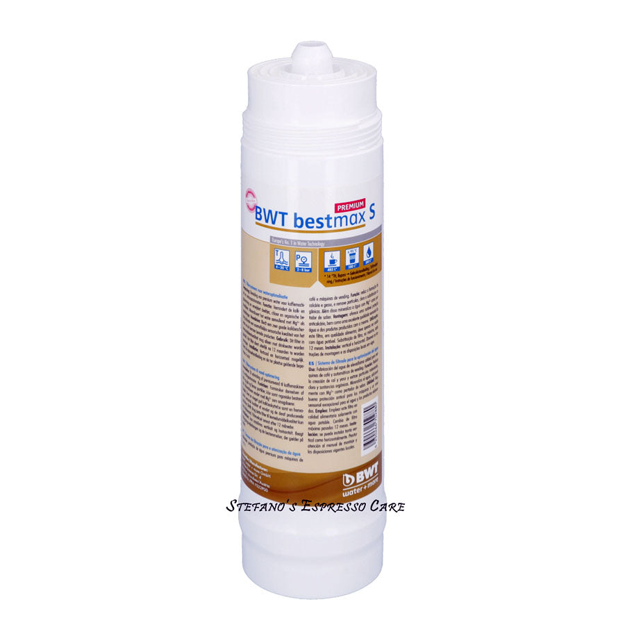 BWT Filter Cartridge BESTMAX PREMIUM S for Espresso Machine Stefano's