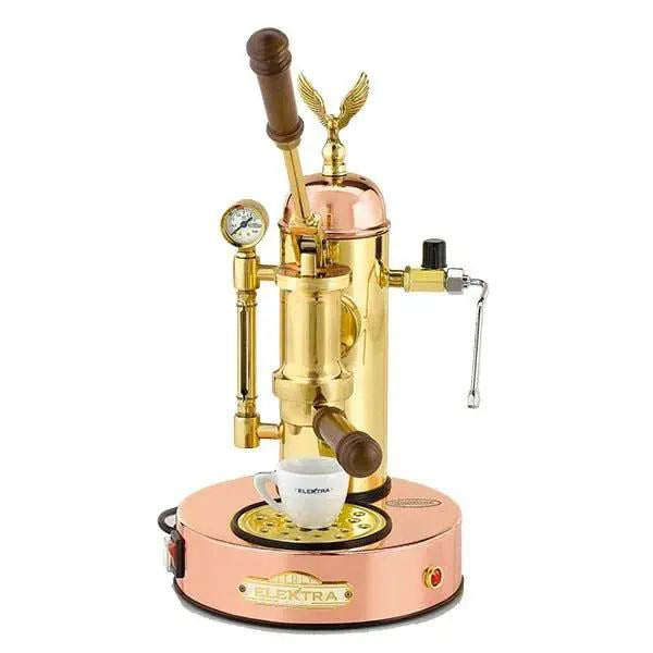 Elektra Microcasa Leva S1 Copper & Brass Lever Espresso Machine