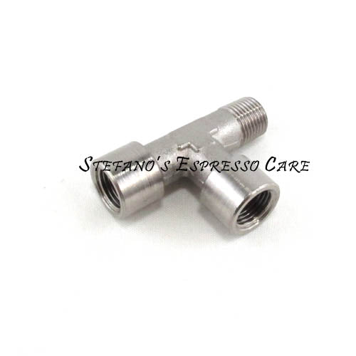 Isomac Espresso Machine Parts 0176 Isomac Boiler Tee Fitting