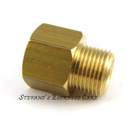 Brass Fitting 1/8F to 1/4M BSP