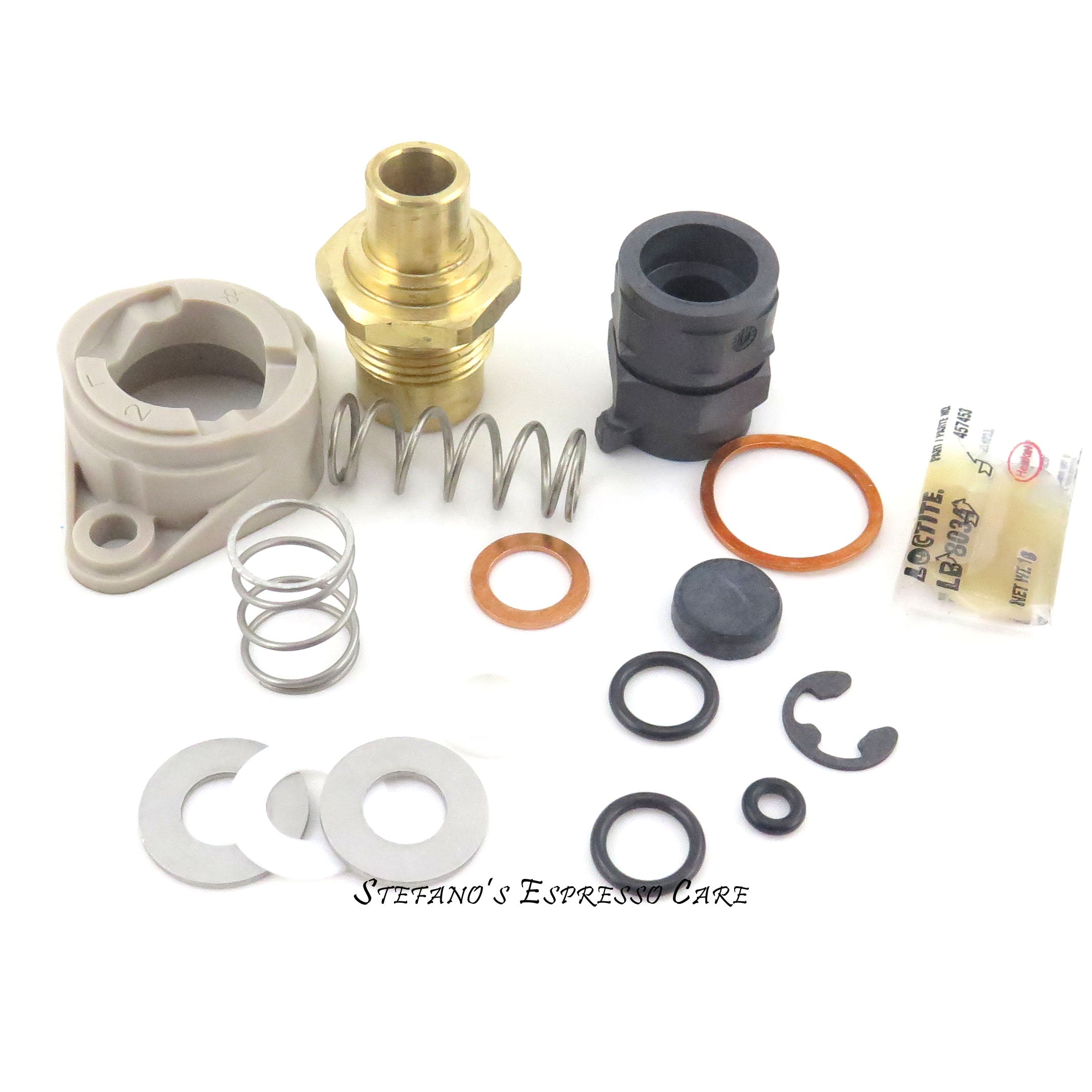 Rancilio Clever Steam Valve rebuild kit 99skitcl Stefano’s