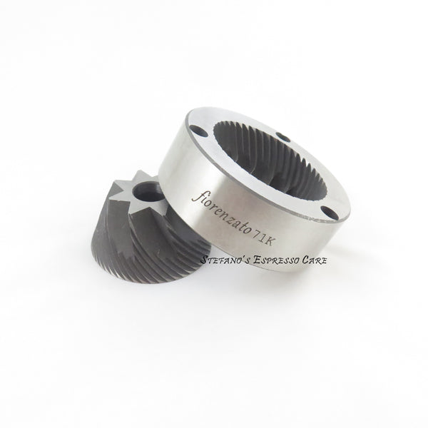 Conical Burrs for Fiorenzato 71K Espresso Grinder | Replacement