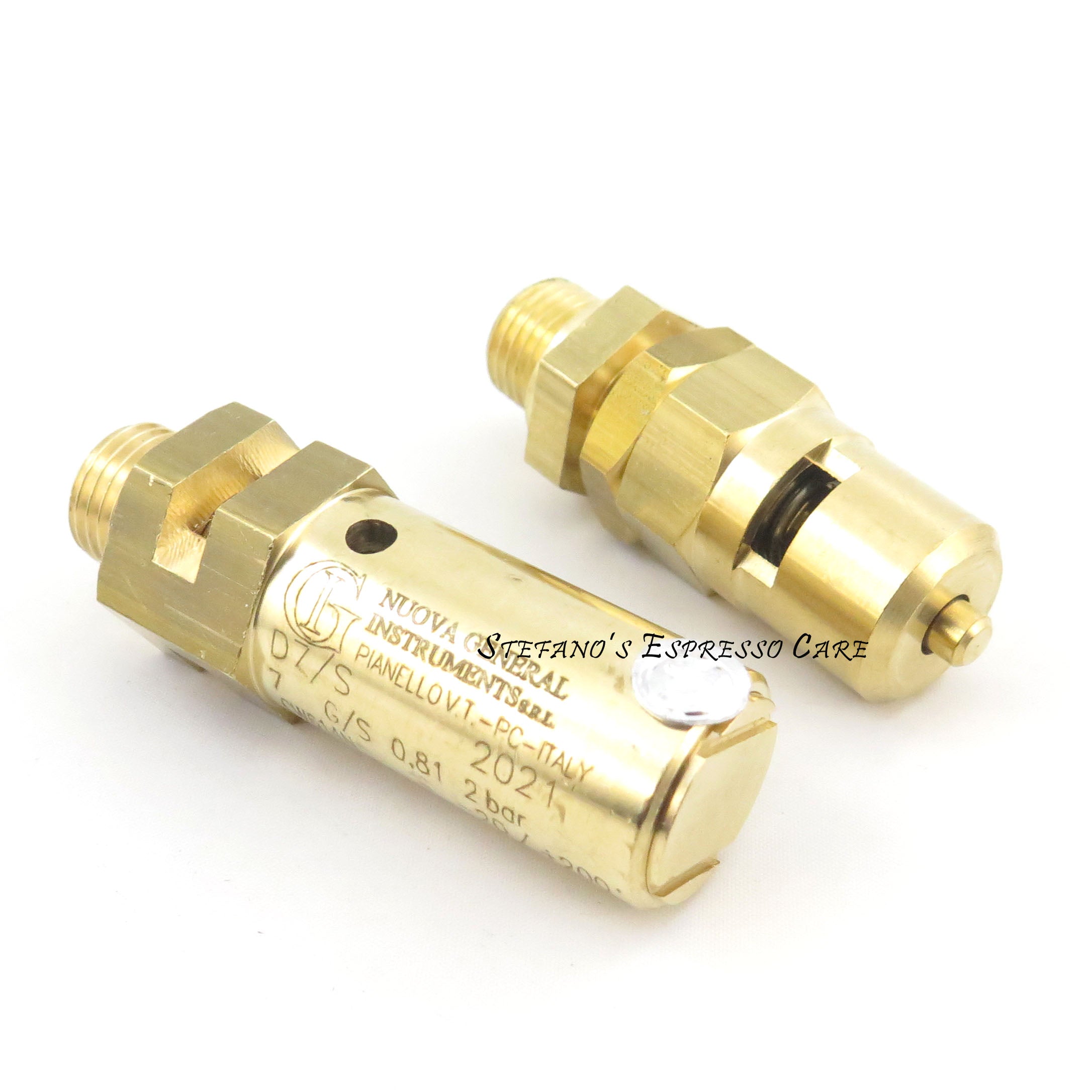 Boiler's Safety Valve 1/4 BSP Replacement parts for Isomac espresso