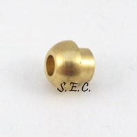 Brass Soldered Nipple for 8mm 3/8 Nut