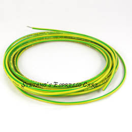Yellow/Green Silicone Wire 14AWG 600V 200C
