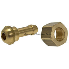 Load image into Gallery viewer, Brass Fitting 3/8 BSP to Barb for espresso machine lines
