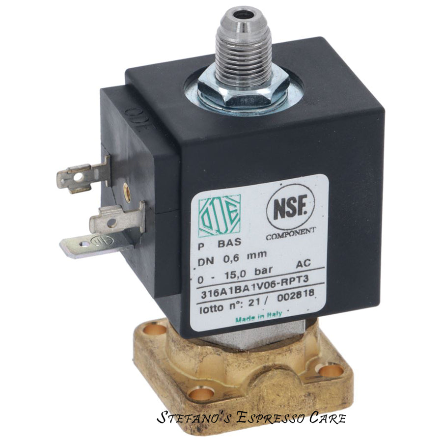 sui① Rancilio Silvia Pro and Pro X 3-Way Solenoid Valve 115V