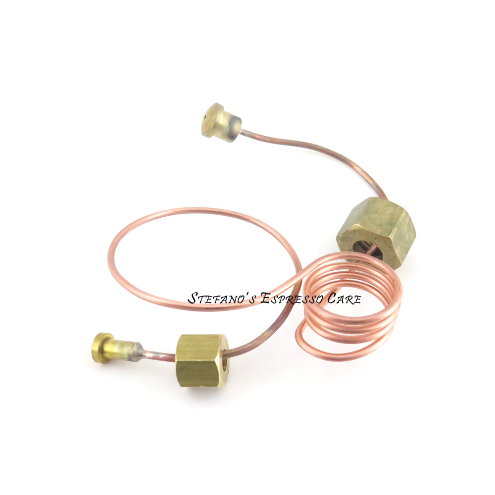 Copper Pipe for Gauge 1/4F to 1/8F for Rancilio Silvia Pro X