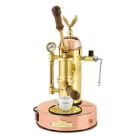 Elektra Microcasa Leva Copper & Brass Espresso Machine