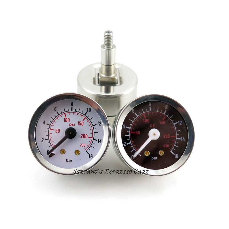 Grouphead Mounted Brew Pressure Gauge for Vibiemme