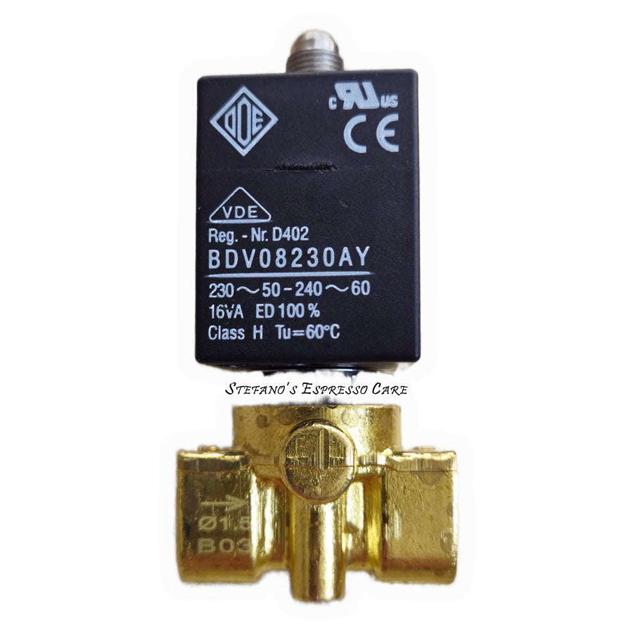 la marzocco エスプレッソマシン用ソレノイドバルブ ODE 3 Way 220v Solenoid Valve 1/8 | L100 | Replacement parts for