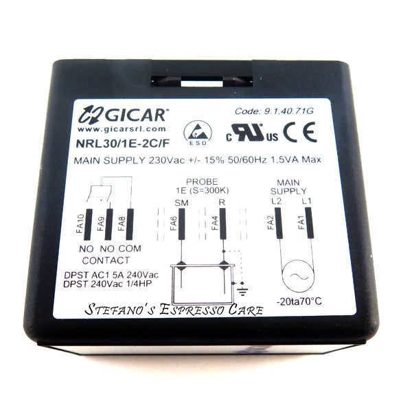 Control Box Gicar Isomac 230V EU version