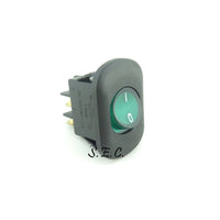 ON/OFF Green Lighted Main Switch 2 Poles (4 Terminals)