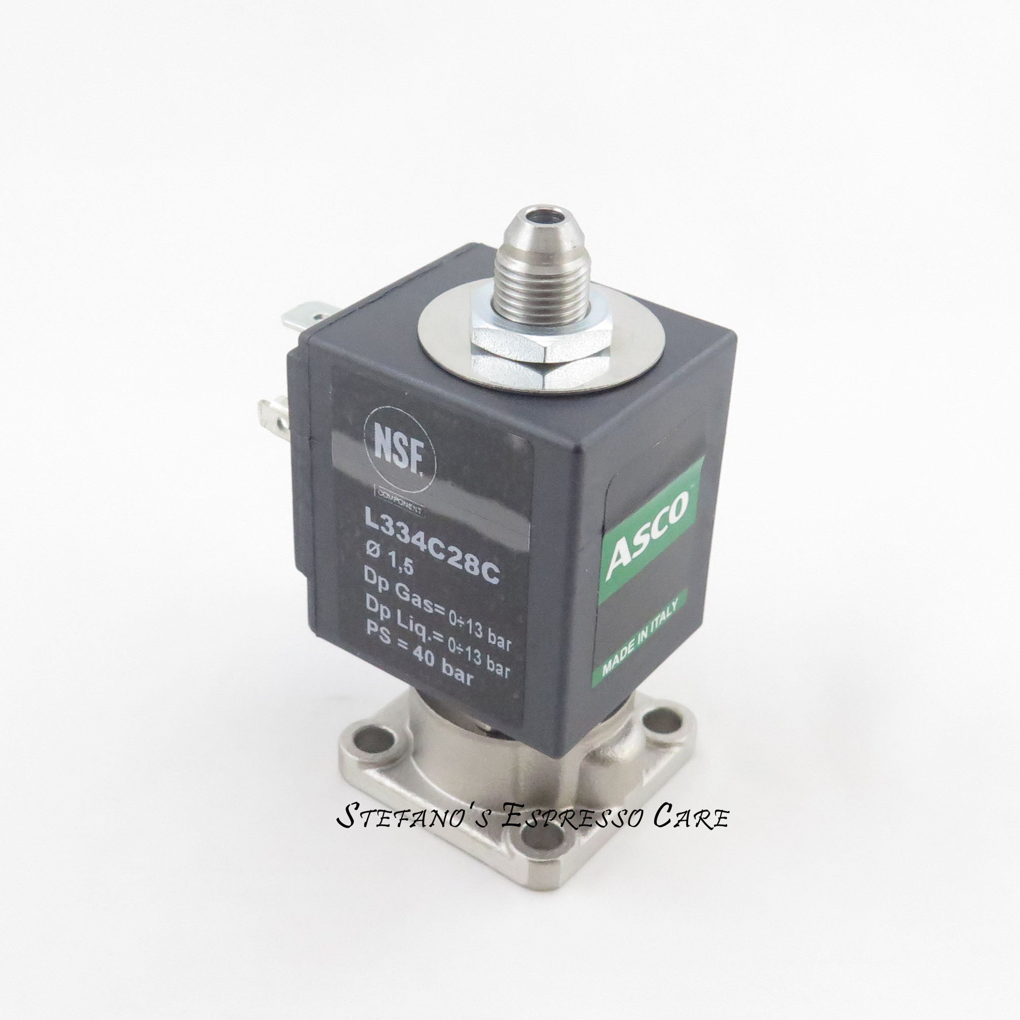 Rancilio Miss Silvia 34040150 Sirai Solenoid Valve Stefano's