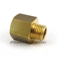 Brass Fitting 3/8F to 1/4M BSP