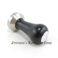 DEVECCHI Tamper Black Wood and Stainless Steel With Chrome Cap 51mm