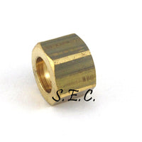 Brass Nut 1/4 BSP for 6mm Tubing